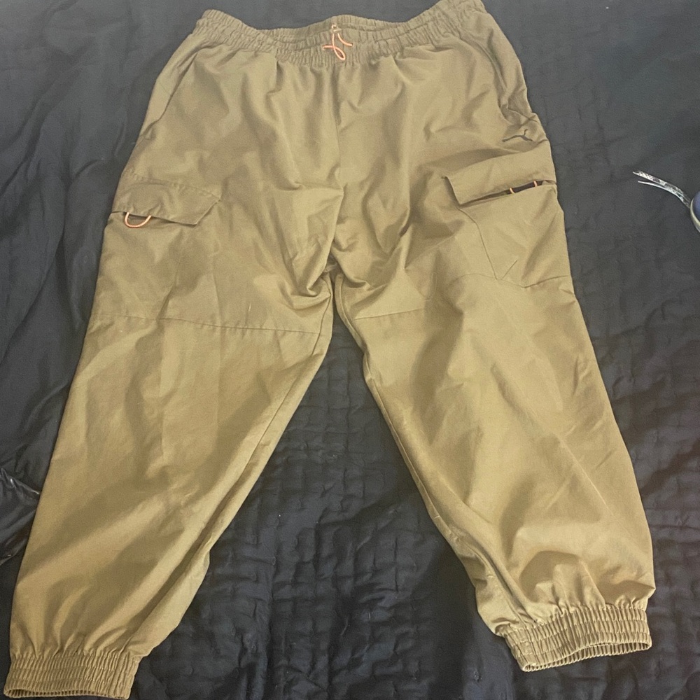 Puma Casual Cargo Pants - Tan